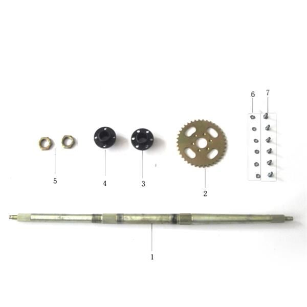Pentora 150cc Quad Bike Rear Sprocket Spring Washer