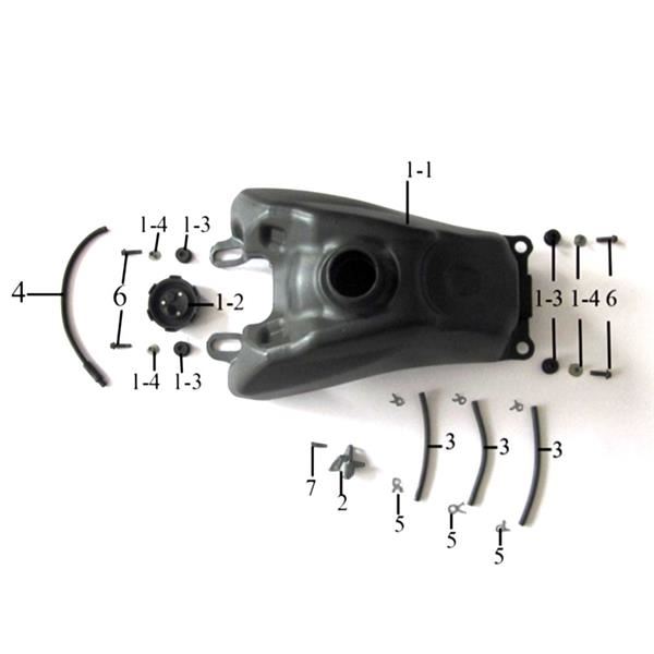 Pentora 150cc Quad Bike Fuel Tap