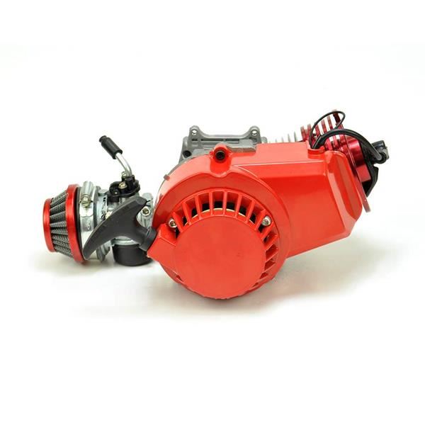 Mini Moto, Quad, Motard, Dirt Bike 50cc Race Engine Red