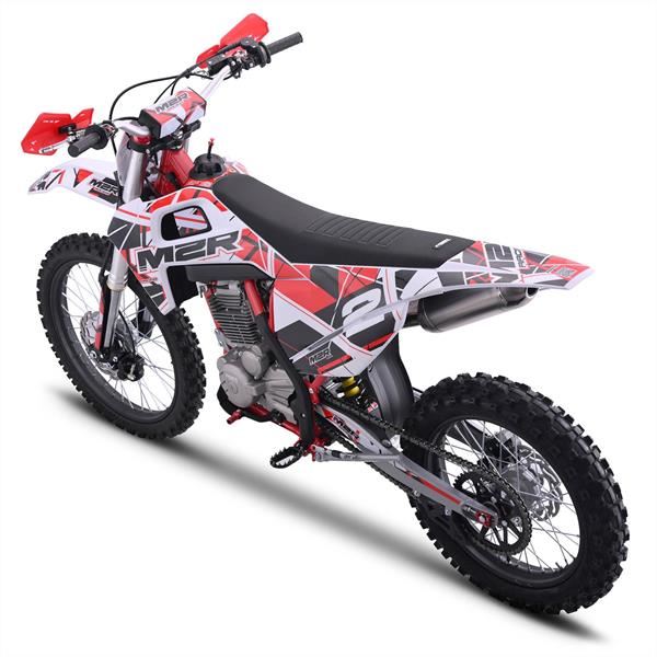 M2R RS-R 250 250cc 21/18 96cm Red/White Dirt Bike