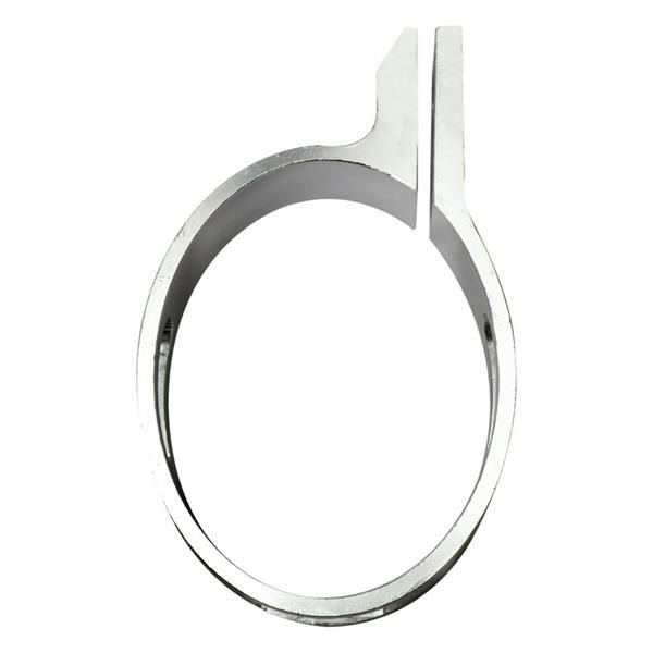 Pit Bike Silver CNC End Can 38mm Silencer