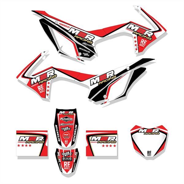M2R RF160 S2 Pit Bike Sticker Kit