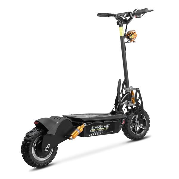 Chaos 1000w 48v SLA Hub Drive Black Off Road Electric Scooter