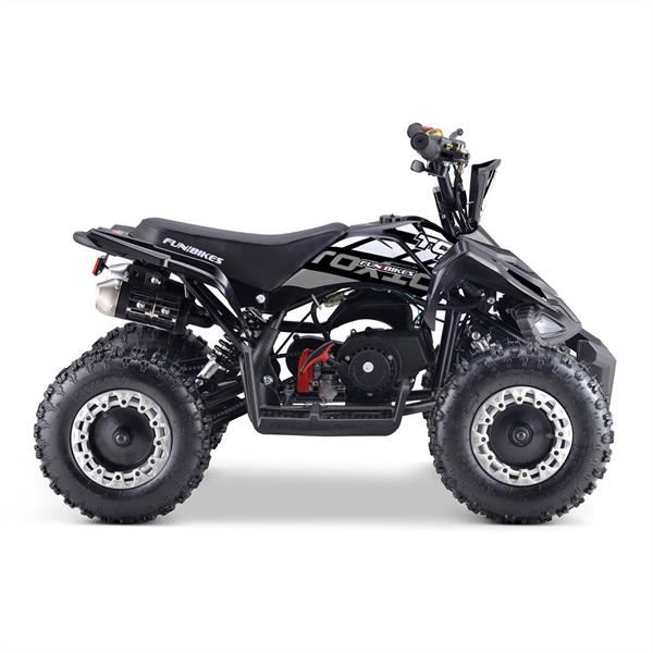 FunBikes Toxic 50cc White Kids Petrol Mini Quad Bike