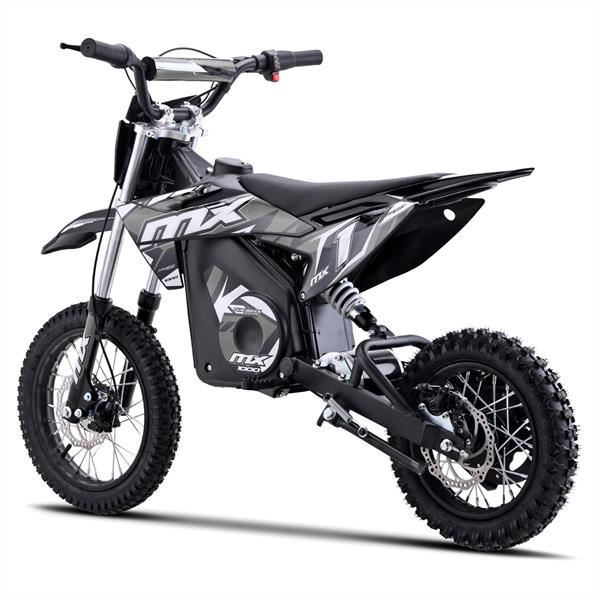 FunBikes MX1000w Grey Kids Electric Dirt Bike