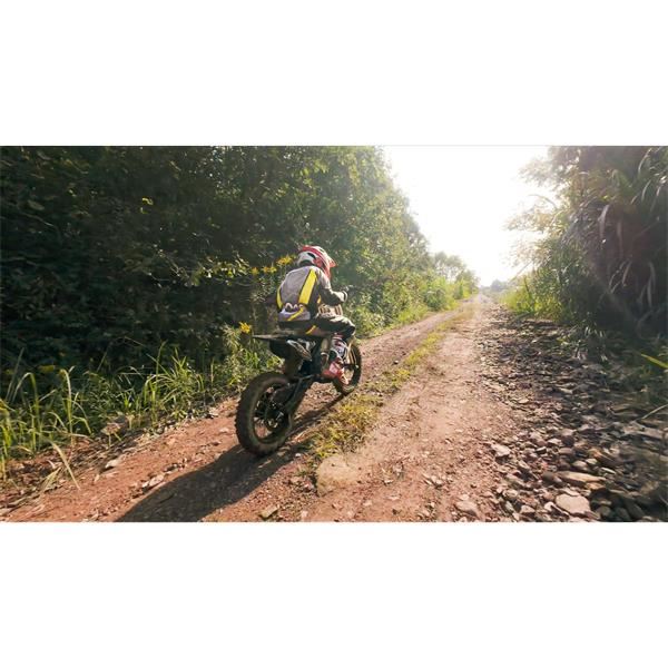 FunBikes MXR 1800w 48v Li 14/12 68cm Grey Kids Electric Dirt Bike 2025