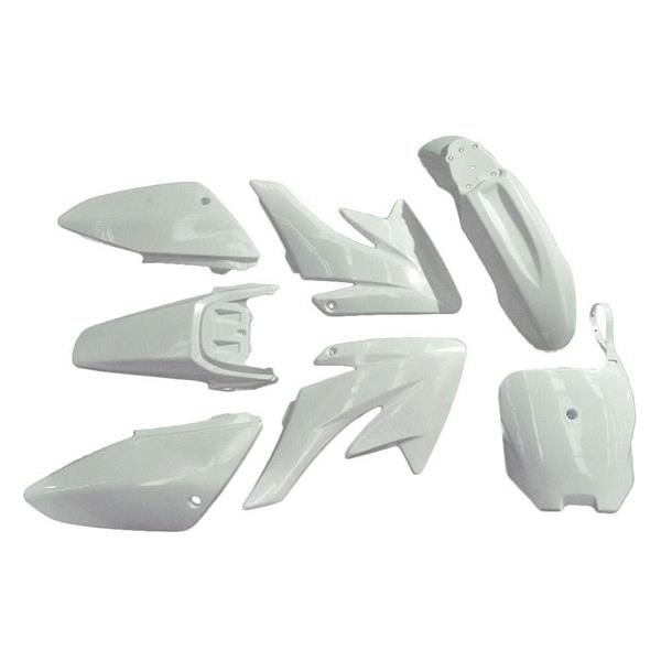 Pit Bike CRF70 Plastics White