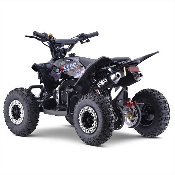 Excite 50cc Grey Kids 2023 Premium Mini Quad Bike