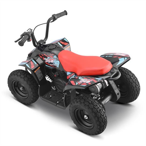 Funbikes Bambino 250w Red Kids Electric Mini Quad Bike