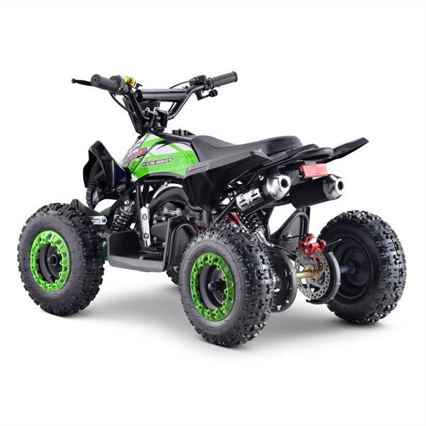 FunBikes Toxic 50cc Green Kids Petrol Mini Quad Bike