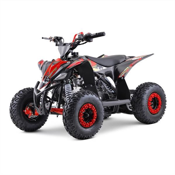 FunBikes X-Max Roughrider 110cc Petrol Red Junior Quad Bike