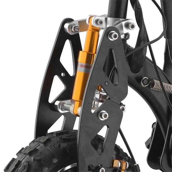 Chaos 48v 1600w Hub Drive Off Road Black Adult Electric Scooter