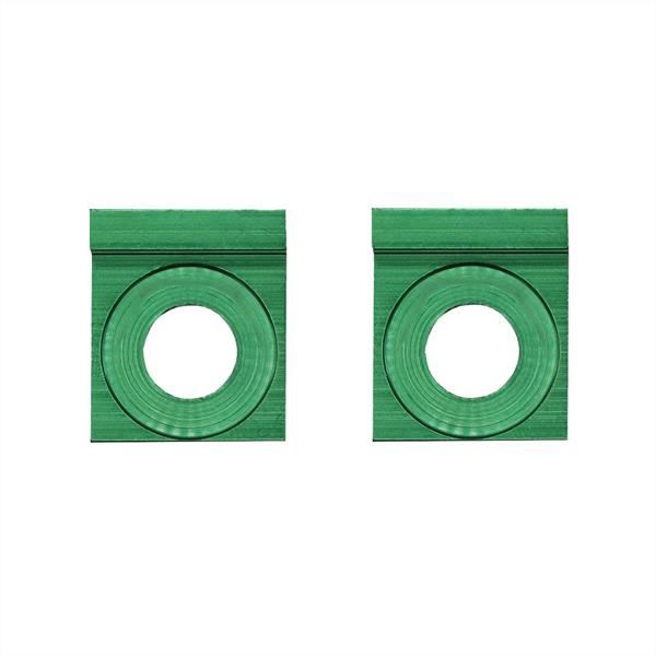 M2R KXF125 Pit Bike Green Alloy Chain Adjuster