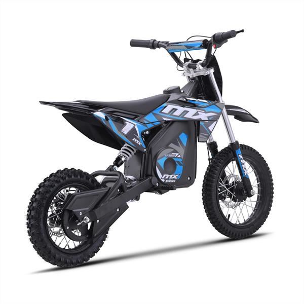 FunBikes MX1000w Blue Kids Electric Dirt Bike