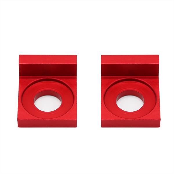 M2R RF160 S2 Pit Bike Red Alloy Chain Adjuster