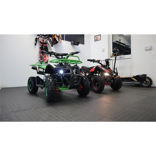 FunBikes Ranger 800w Blue Kids Electric Mini Quad Bike V2