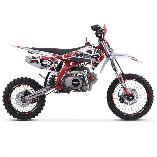 M2R RS-R 125 17/14 125cc 86cm Black/Red Dirt Bike