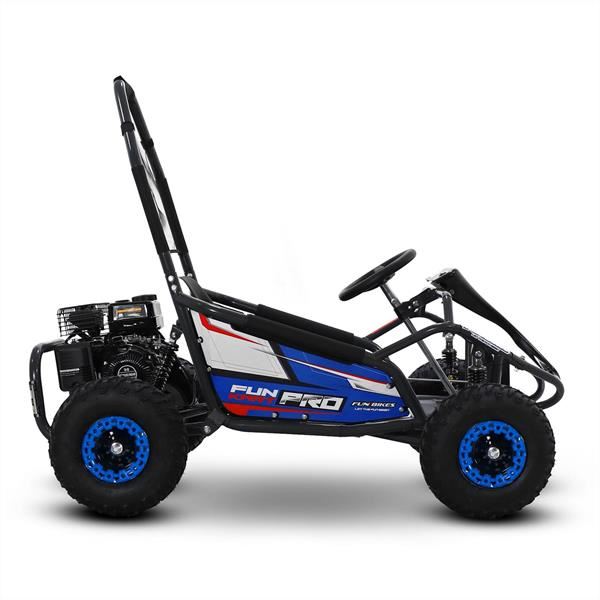 FunBikes Funkart Pro 98cc Blue Kids Petrol Go Kart