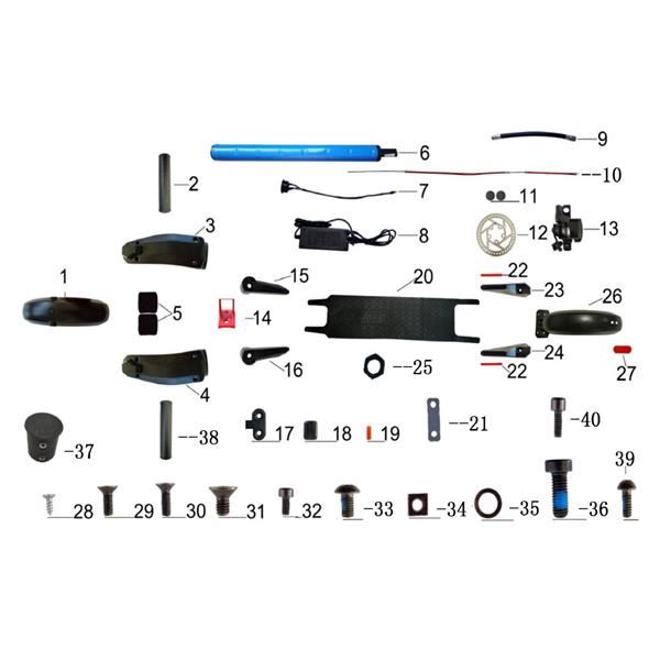 Gotrax GXL H853 Electric Scooter Brake Pads