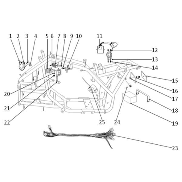 FunBikes Xtrax Sport 125cc Quad Bike Rectifier