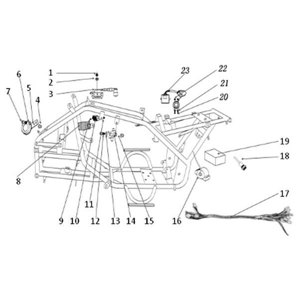 FunBikes Xtrax 125cc Quad Bike Ignition Coil
