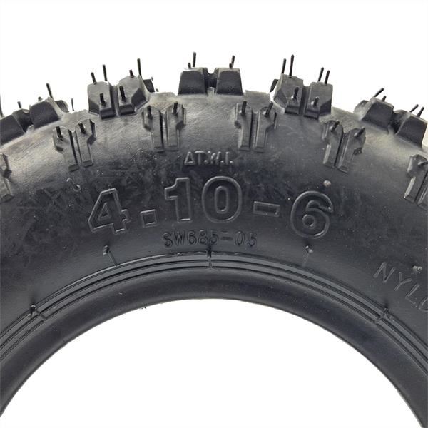 Funbikes Big Wheel Mini Quad Front Tyre 4.10-6