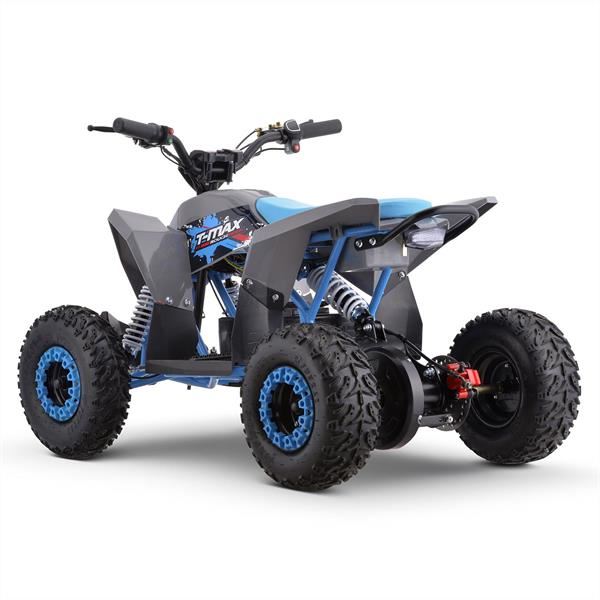 FunBikes T-Max Roughrider 1000w Electric Blue Kids Quad Bike