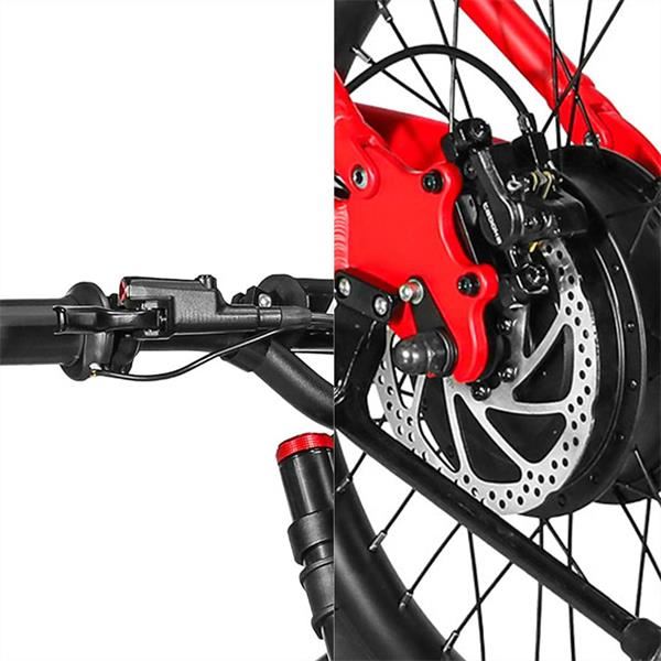 FunBikes MXR Freestyle 20 750w 36v Li 20/20 Red Electric MX Bike