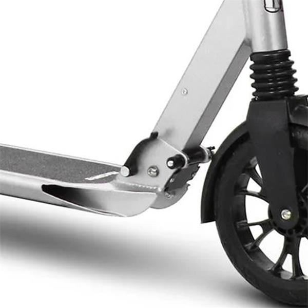 Mashed Up PREMIUM City Commuter 200mm Silver Adjustable Folding Kick Scooter