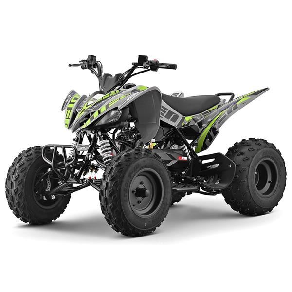 10Ten RXR 180cc Grey/Green Adult Petrol Quad Bike