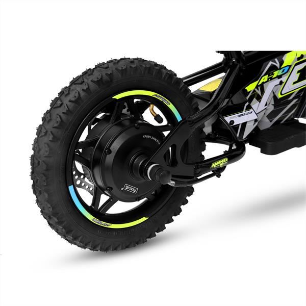 Amped A10 150w 18v 5.2ah Li Black Kids Electric Balance Bike