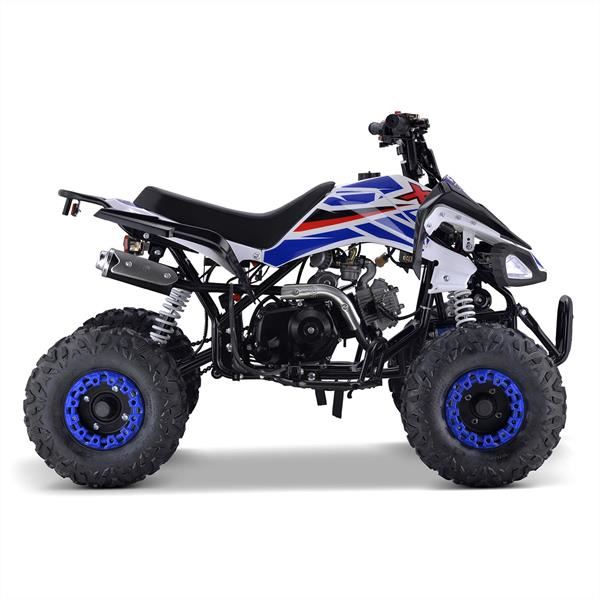 FunBikes Xtrax Sport 125cc Petrol Blue Junior Quad Bike