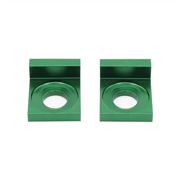 M2R KXF125 Pit Bike Green Alloy Chain Adjuster