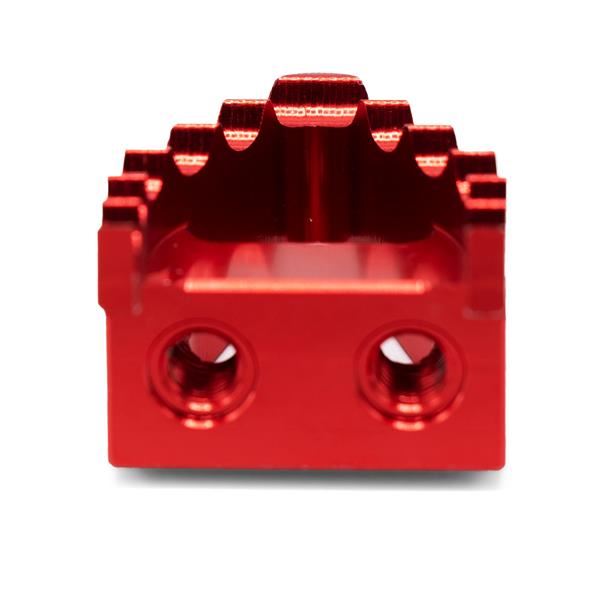 M2R RS-R 125cc/140cc Dirt Bike Rear Brake Pedal CNC Tip Red
