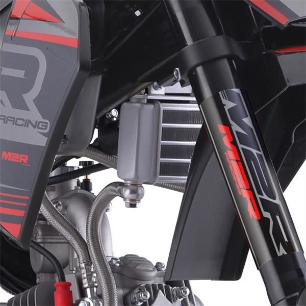 M2R RS-R 140 140cc 17/14 86cm Black/Grey Dirt Bike