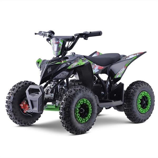Excite 1000w Green Kids 2023 Premium Electric Mini Quad Bike