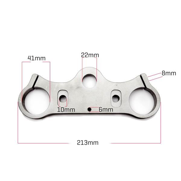 M2R 50R Fork Upper Triple Clamp