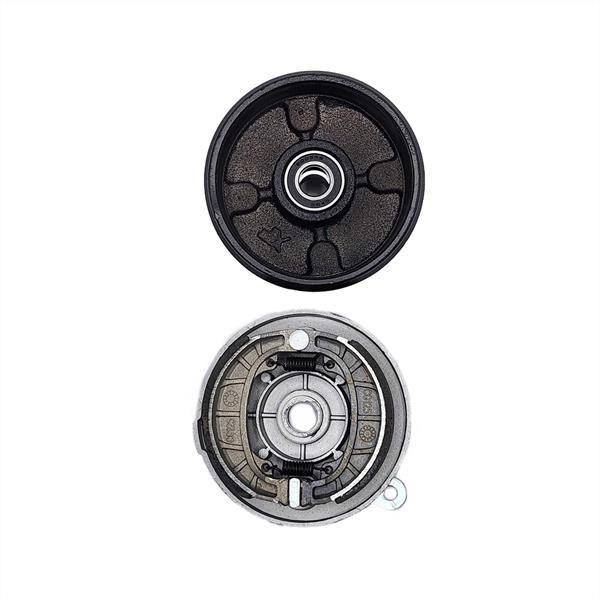 FunBikes Xtrax Sport 125cc Quad Bike LHS Front Drum Brake Assembly