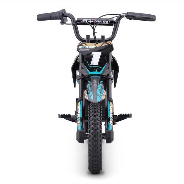 FunBikes MX350 Blue Electric Kids Dirt Bike