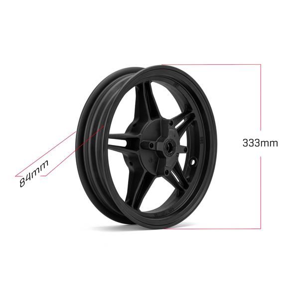 Pit Bike Supermoto 12 Black Mag Wheels KSR Style