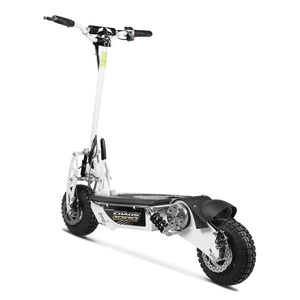 Chaos 1000w 48v SLA Electric Scooter White [IP54]