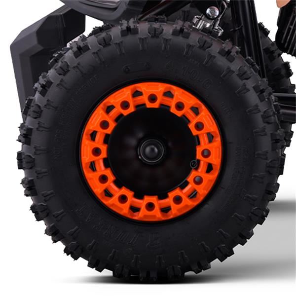 FunBikes Toxic 50cc Orange Kids Mini Petrol Quad Bike