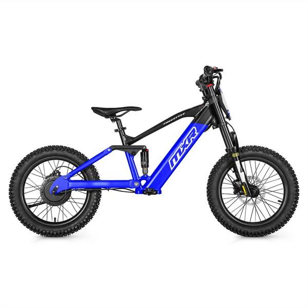 FunBikes MXR Freestyle 18 500w 36v Li 18/18 Blue Electric MX Bike
