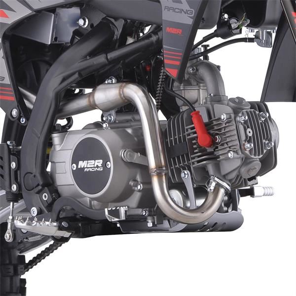 M2R RS-R 125 125cc 17/14 86cm Black/Grey Dirt Bike