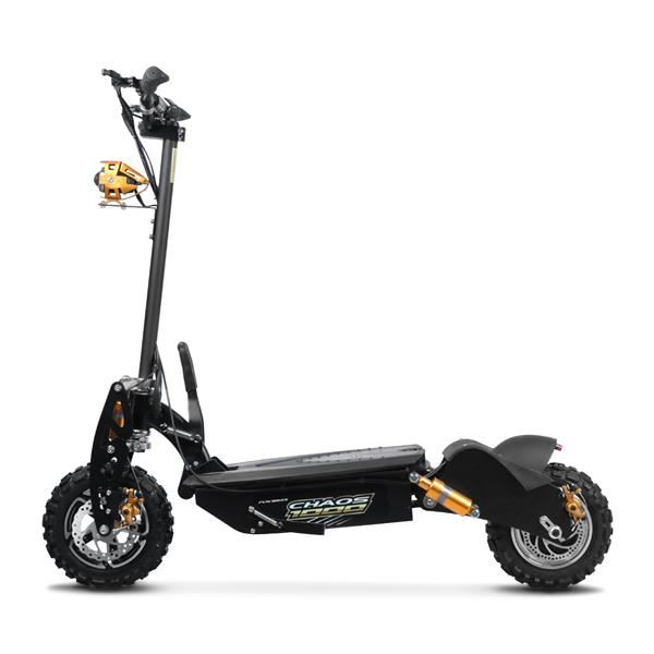 Chaos 1000w 48v SLA Hub Drive Black Off Road Electric Scooter