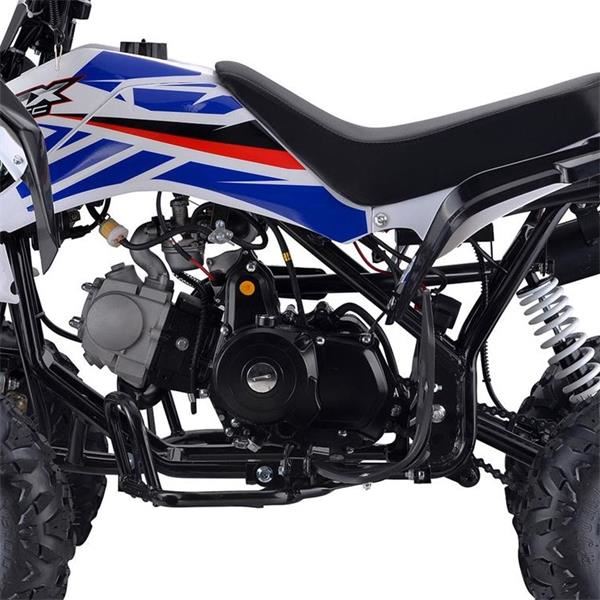 FunBikes Xtrax Sport 125cc Petrol Blue Junior Quad Bike