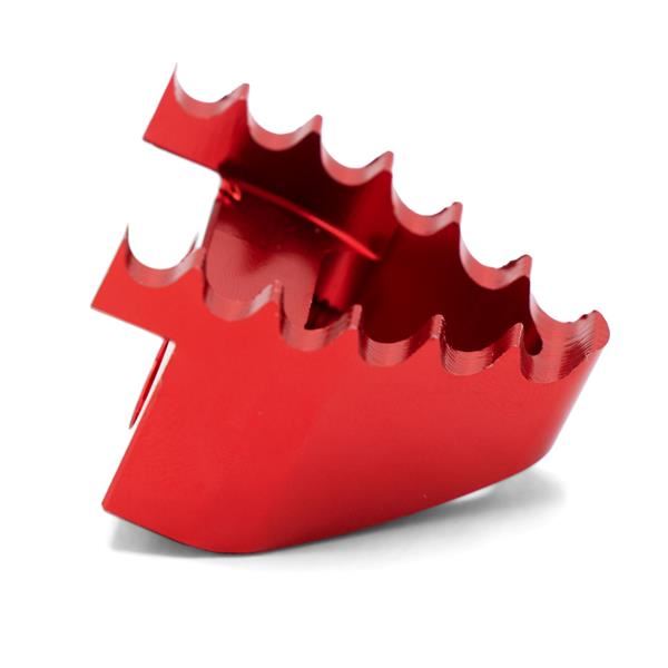 M2R RS-R 125cc/140cc Dirt Bike Rear Brake Pedal CNC Tip Red