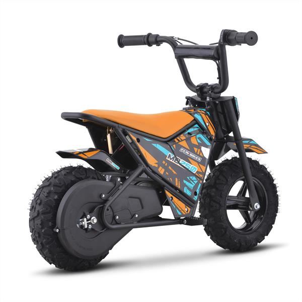 FunBikes MB250 43cm Motorbike 250w Orange Electric Kids Monkey Bike