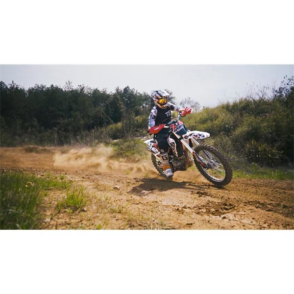 M2R RS-R 250 250cc 21/18 94cm Red/White Motocross Dirt Bike