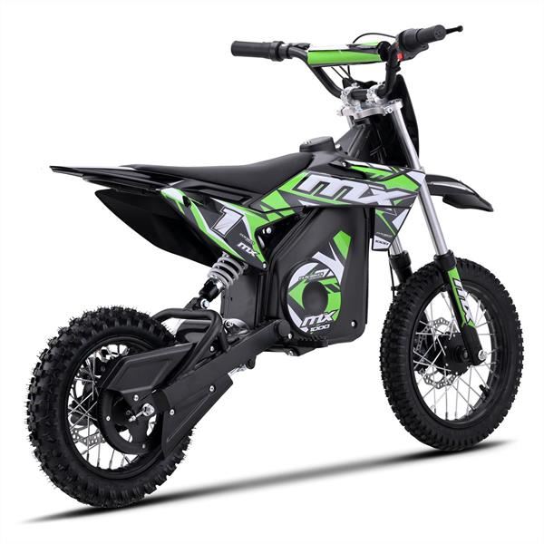FunBikes MX1000w Green Kids Electric Dirt Bike